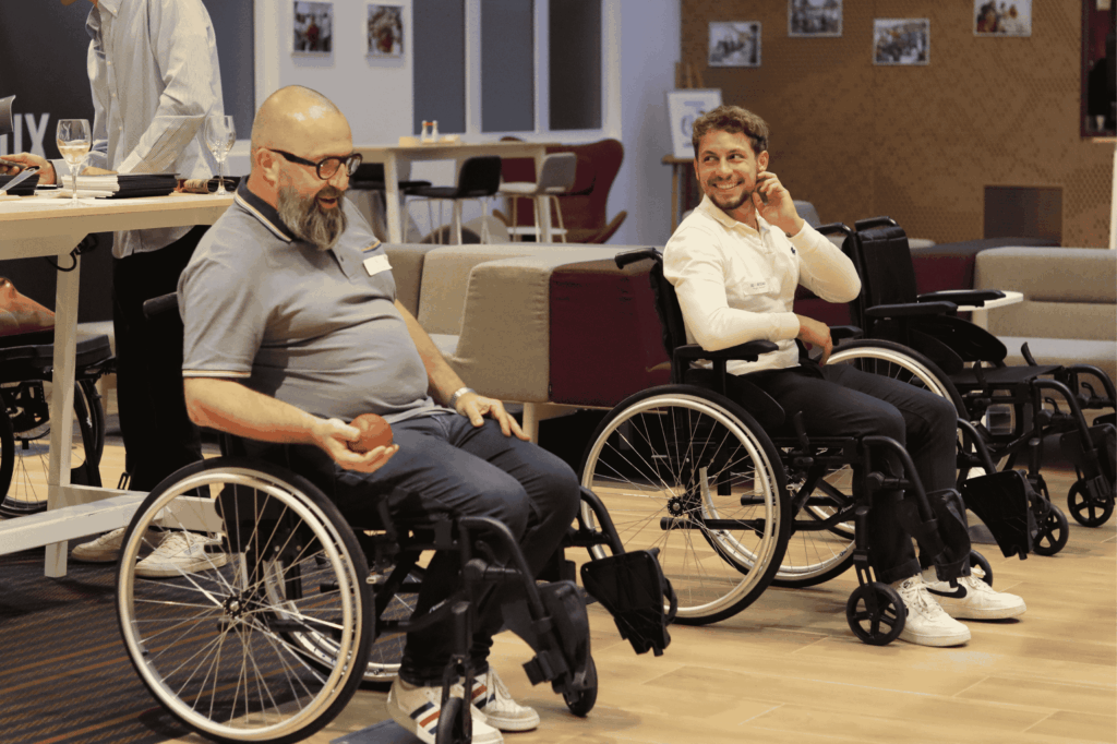 organisation team building handisport boccia