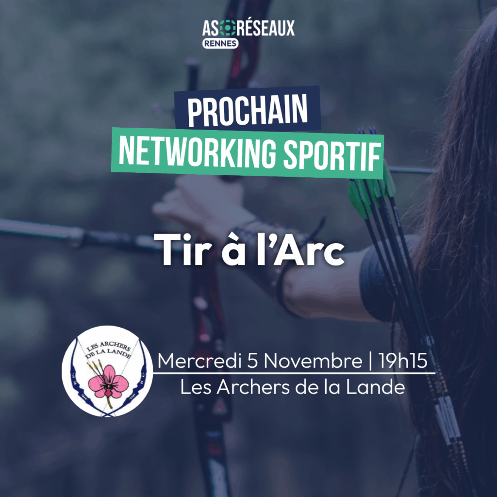 networking sportif tir à l'arc as réseaux rennes