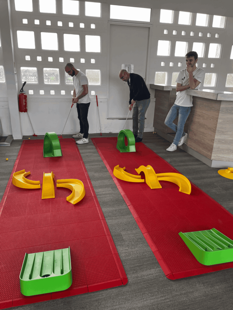 défi sportif ludique parcours golf