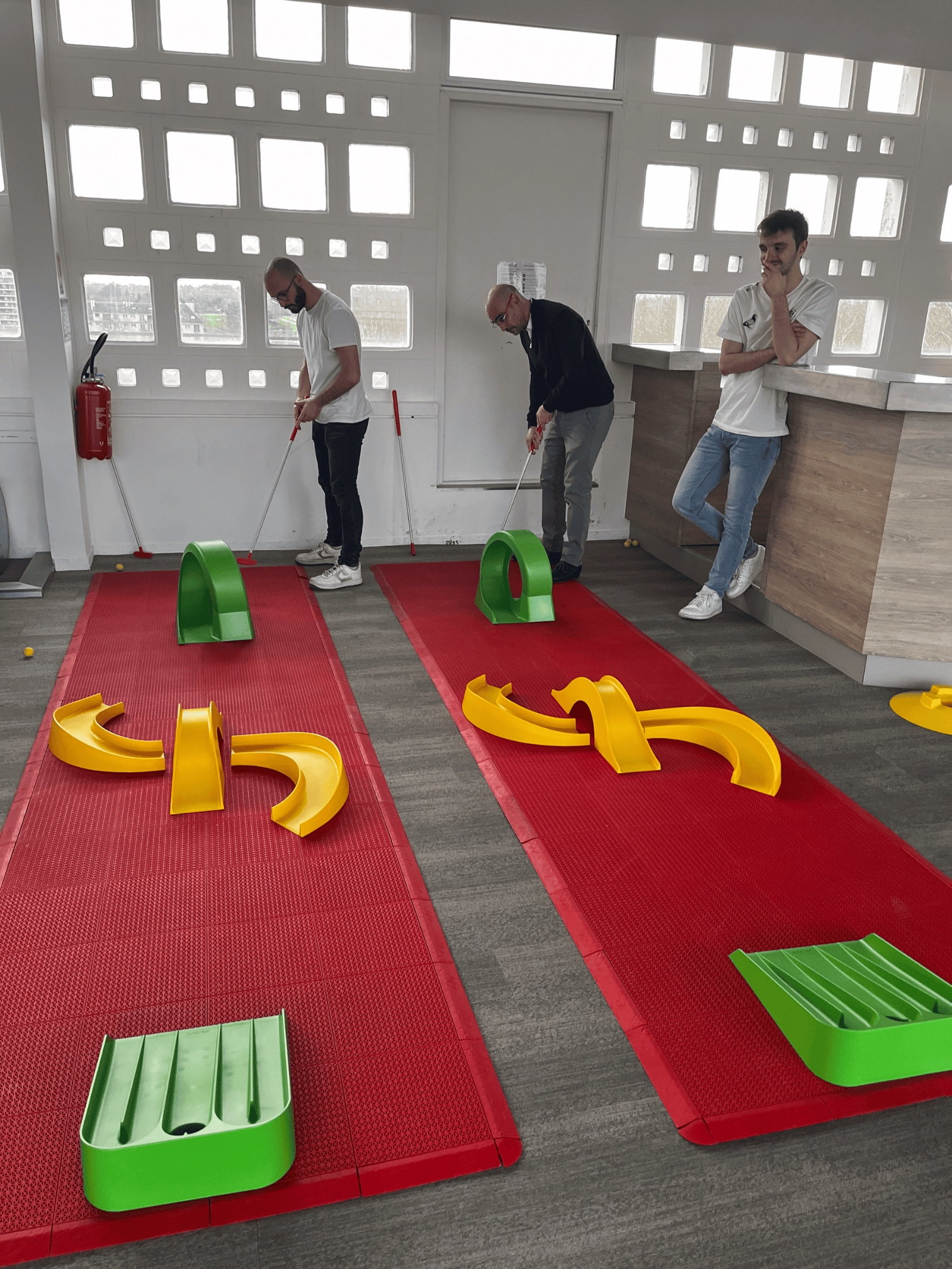 défi sportif ludique parcours golf