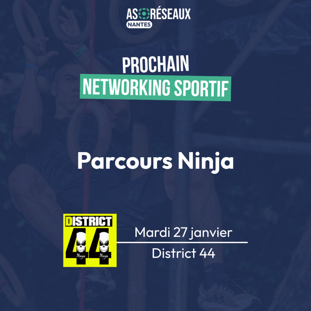 networking sportif as réseaux nantes parcours ninja district 44