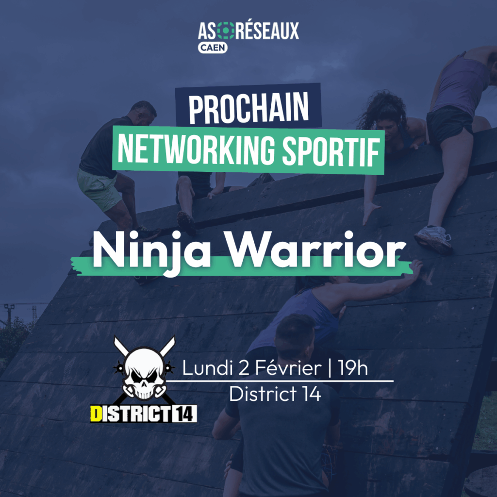 networking sportif as r&eacute;seaux caen ninja warrior district 14