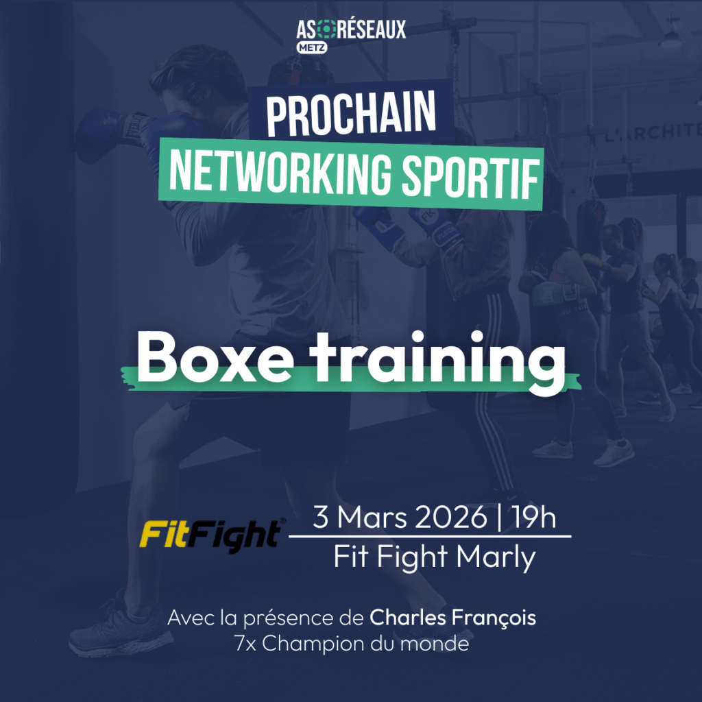 as r&eacute;seaux metz networking boxe training fit fight