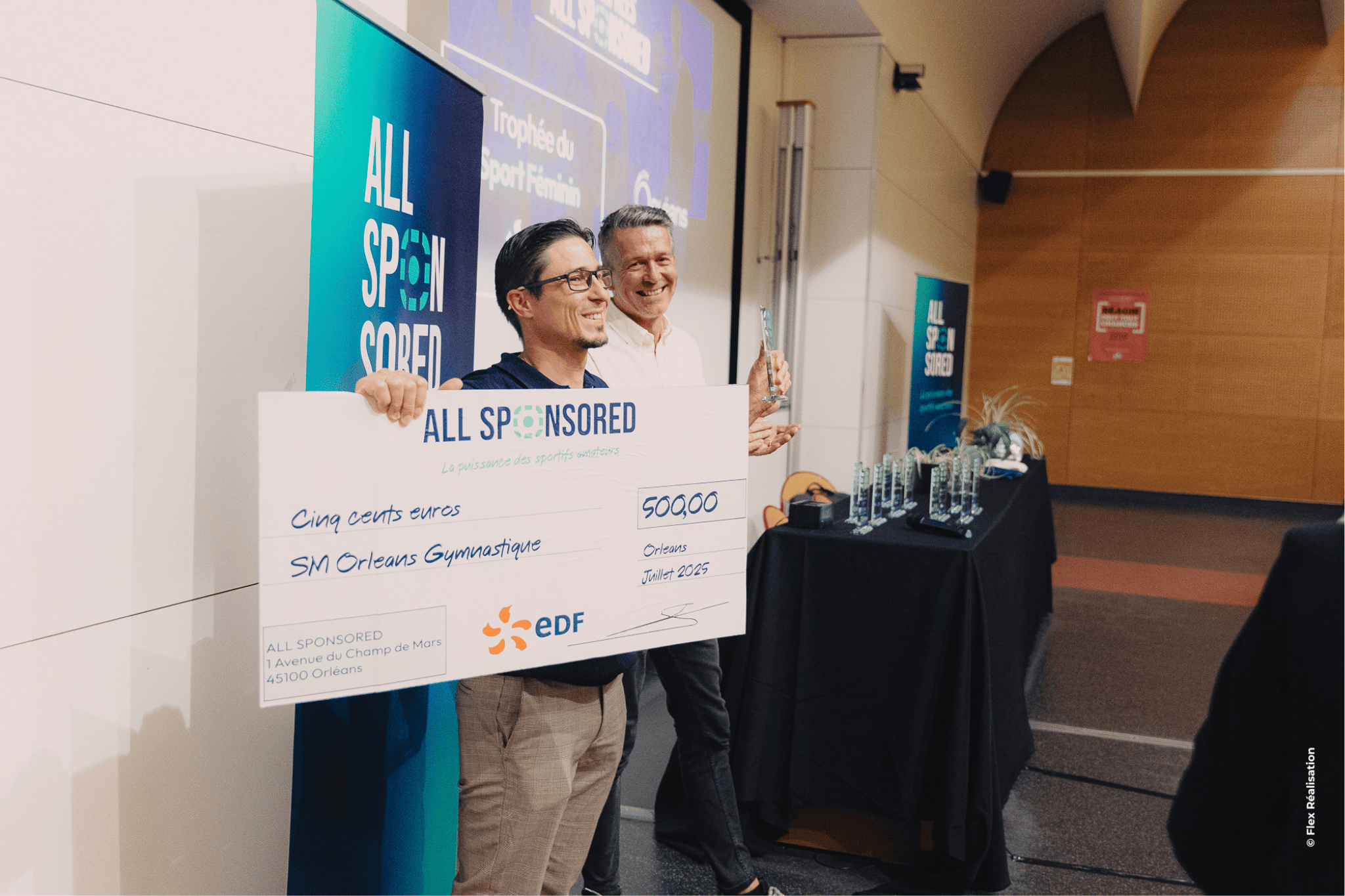 trophée all sponsored 2026 candidature