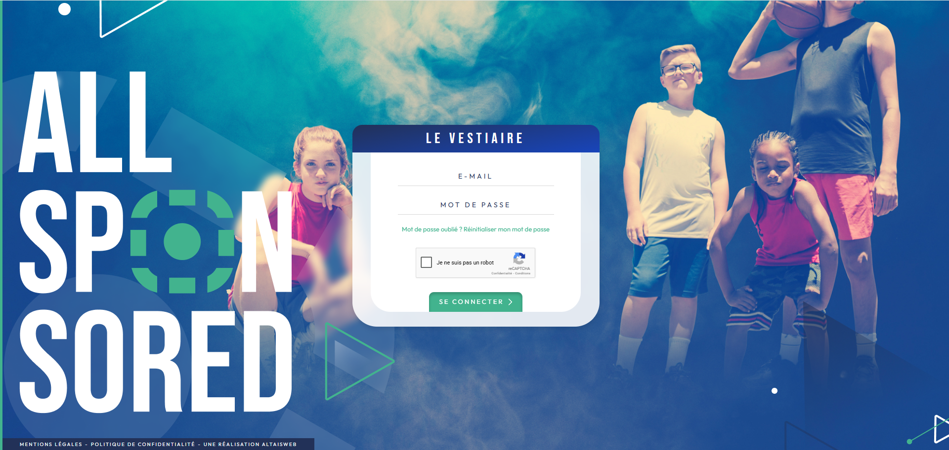 Le Vestiaire plateforme de gestion sponsoring sport amateur