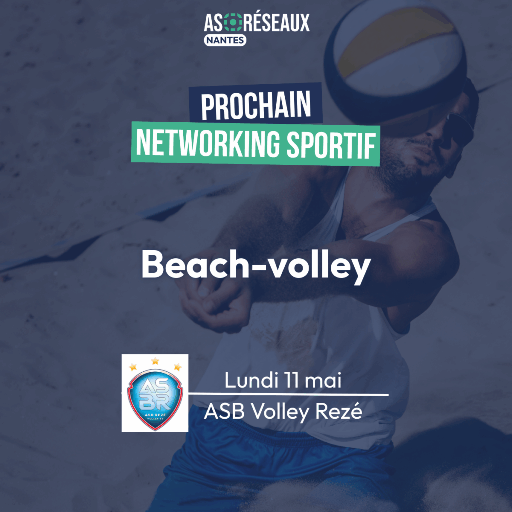 networking sportif as r&eacute;seaux nantes beach volley ASB Volley Rez&eacute;
