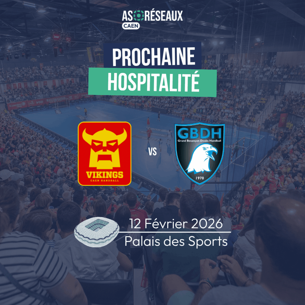 hospitalit&eacute; VIP AS R&eacute;seaux Caen Vikings Caen Handball