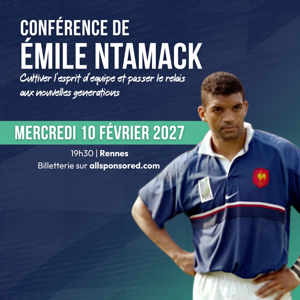 affiche conférence rennes Émile Ntamack